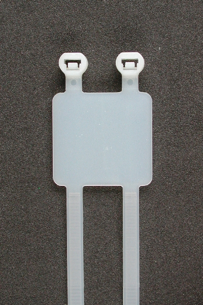 Kabelbinder PA 6.6 mit Beschriftungsfeld