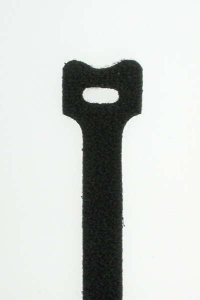 Klett-Kabelbinder schwarz