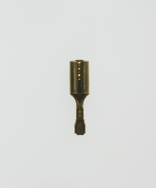 Flachsteckhülsen 2,8x0,8 - 14 mm lg.