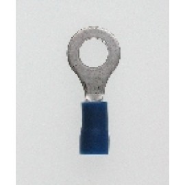 Quetschkabelschuhe Ringform blau
