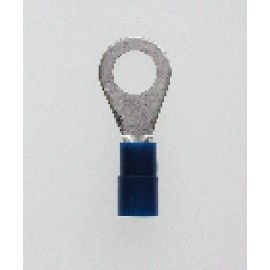 Quetschkabelschuhe Ringform blau - 18 mm